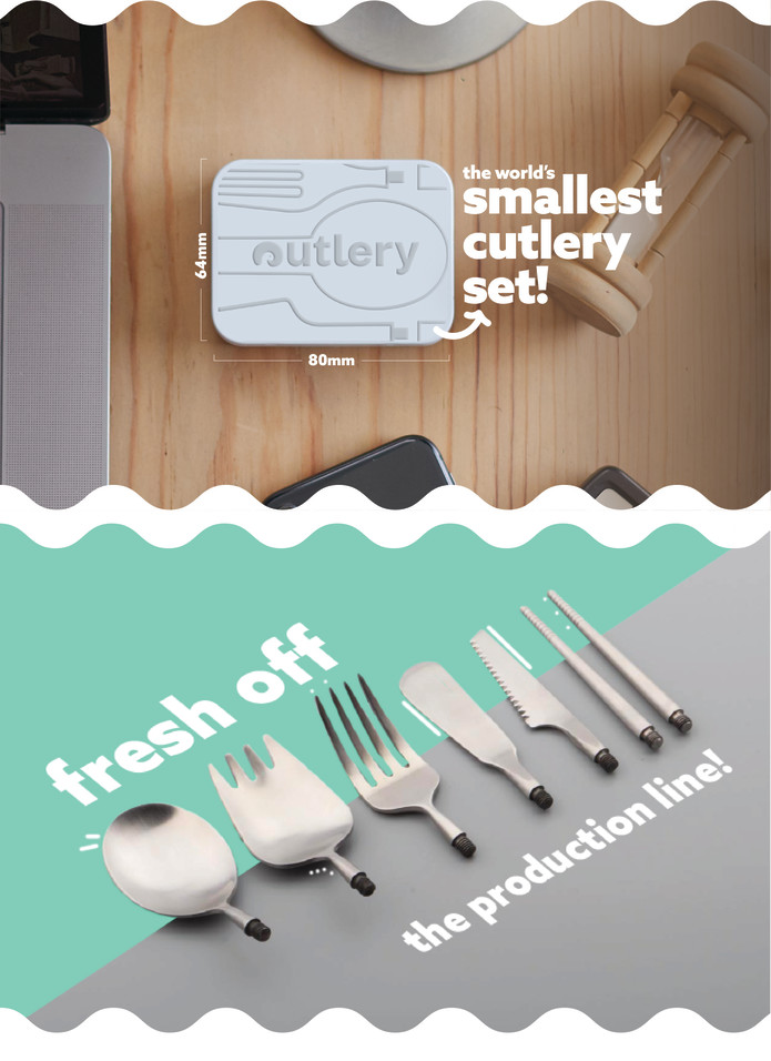 Outlery: The Best Pocket Sized Reusable Cutlery - Hands On 2 Outlery cutlery utencils