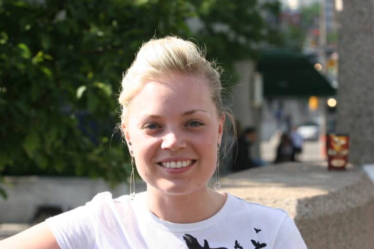 smiling woman