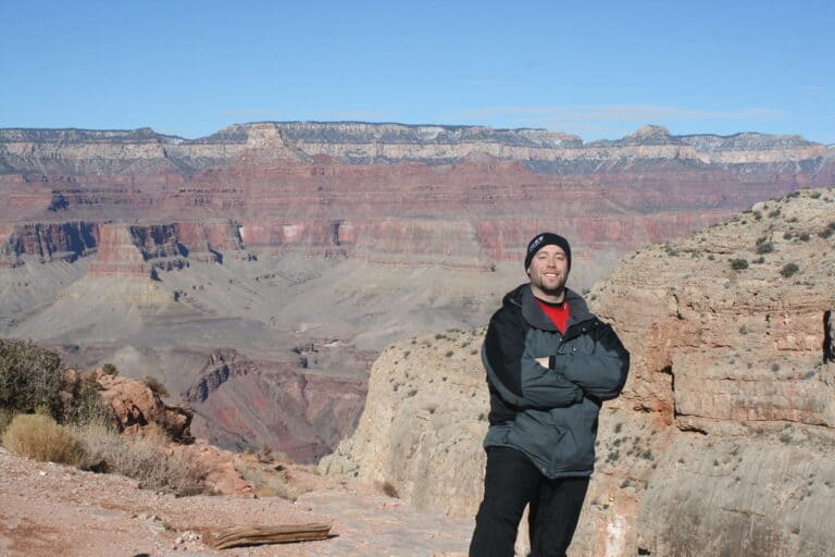grand canyon man