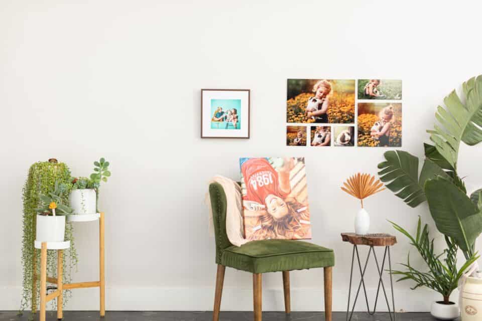 Creating the Perfect Gallery Wall in Your Home 3 wall prints by mpix