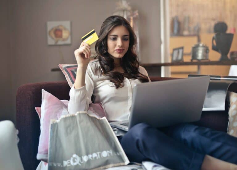 woman shopping