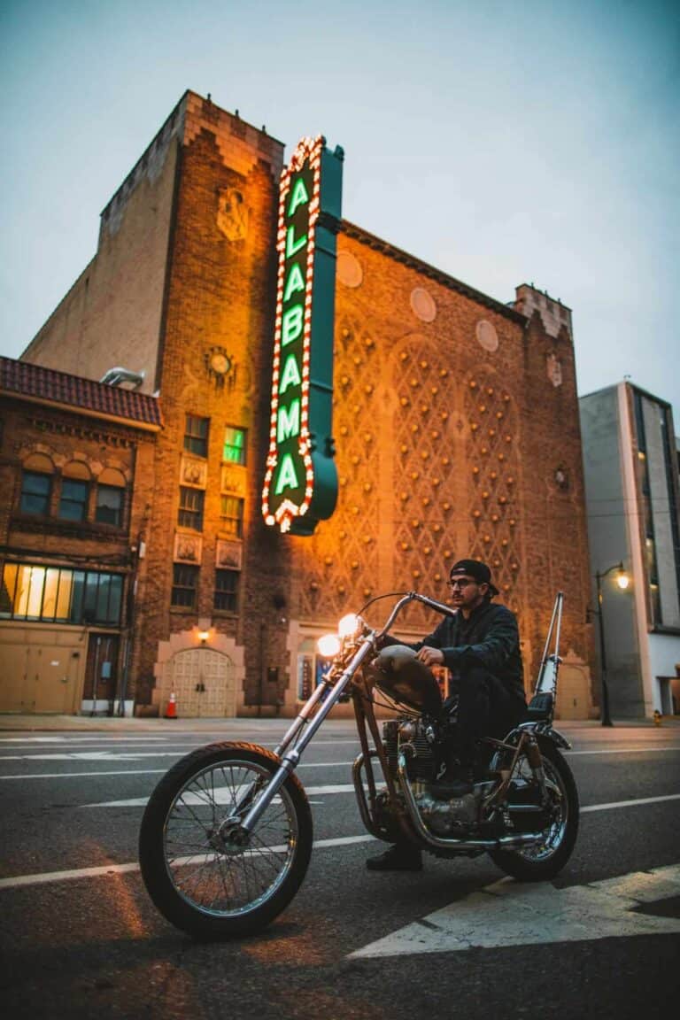 biker in alabama