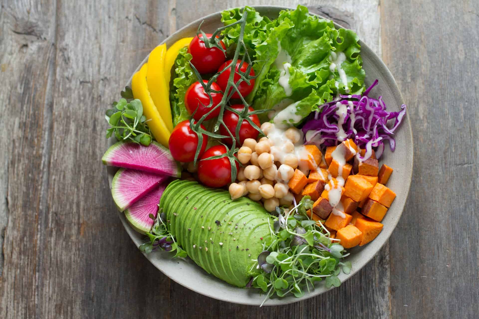 vegan meal salad