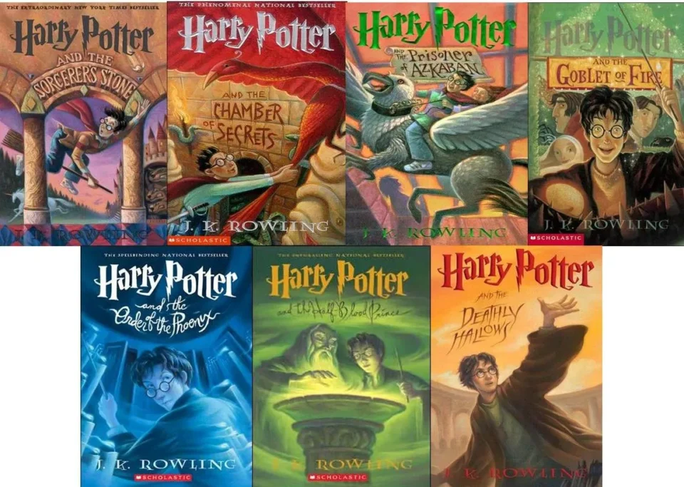 The Harry Potter series books