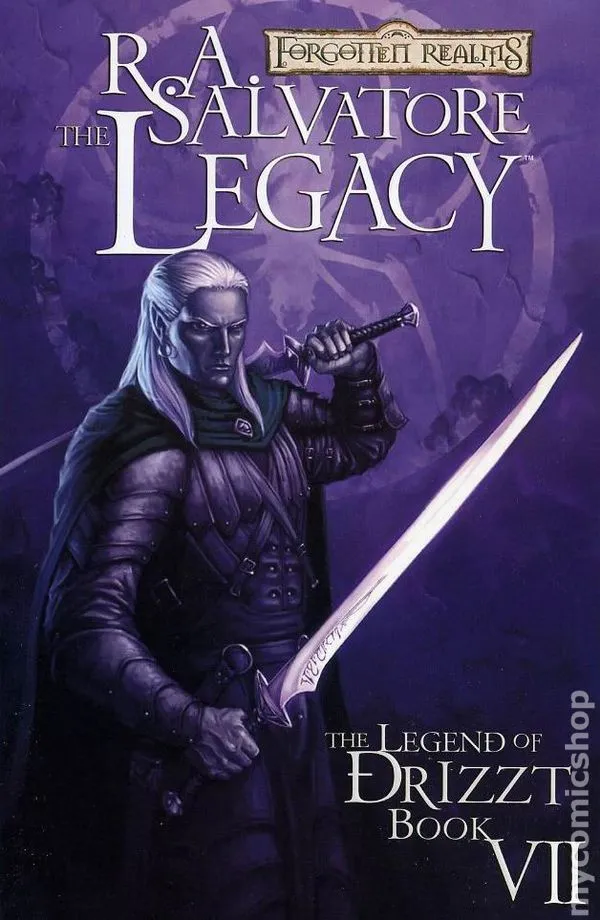 The Legend of Drizzt book cover
