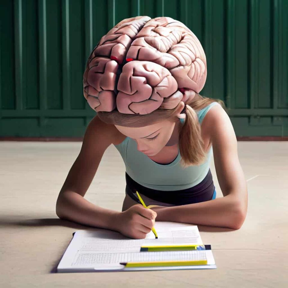 How to Be Smarter in School: Tips for University Students 3 big brain college woman