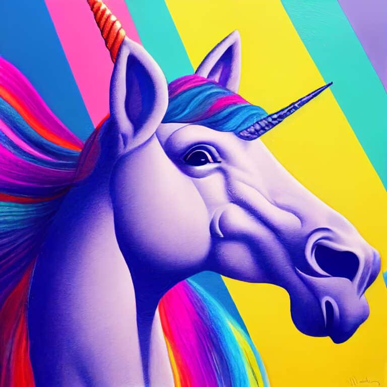 a beautiful unicorn 3