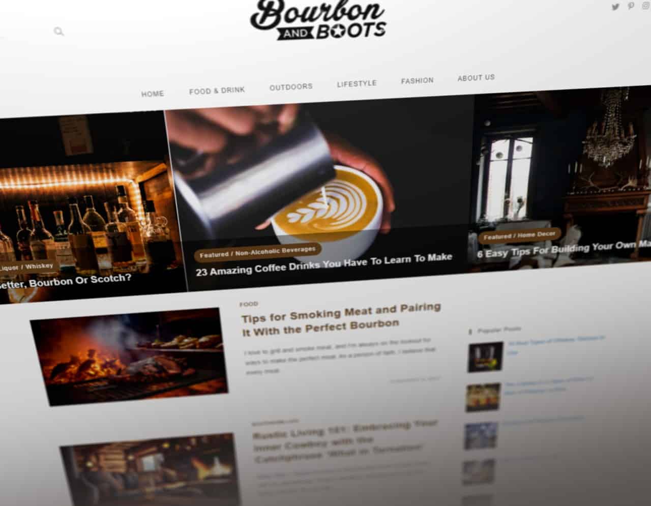 bourbon and boots website