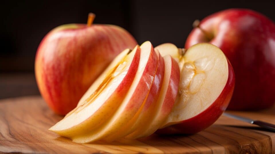 Fuji vs Gala Apples: Which Wins Your Tastebuds in 2025? 4 sliced fuji apple
