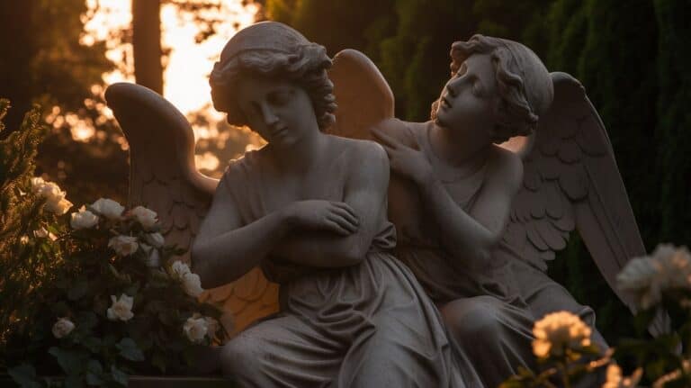 angels carved from stone 4