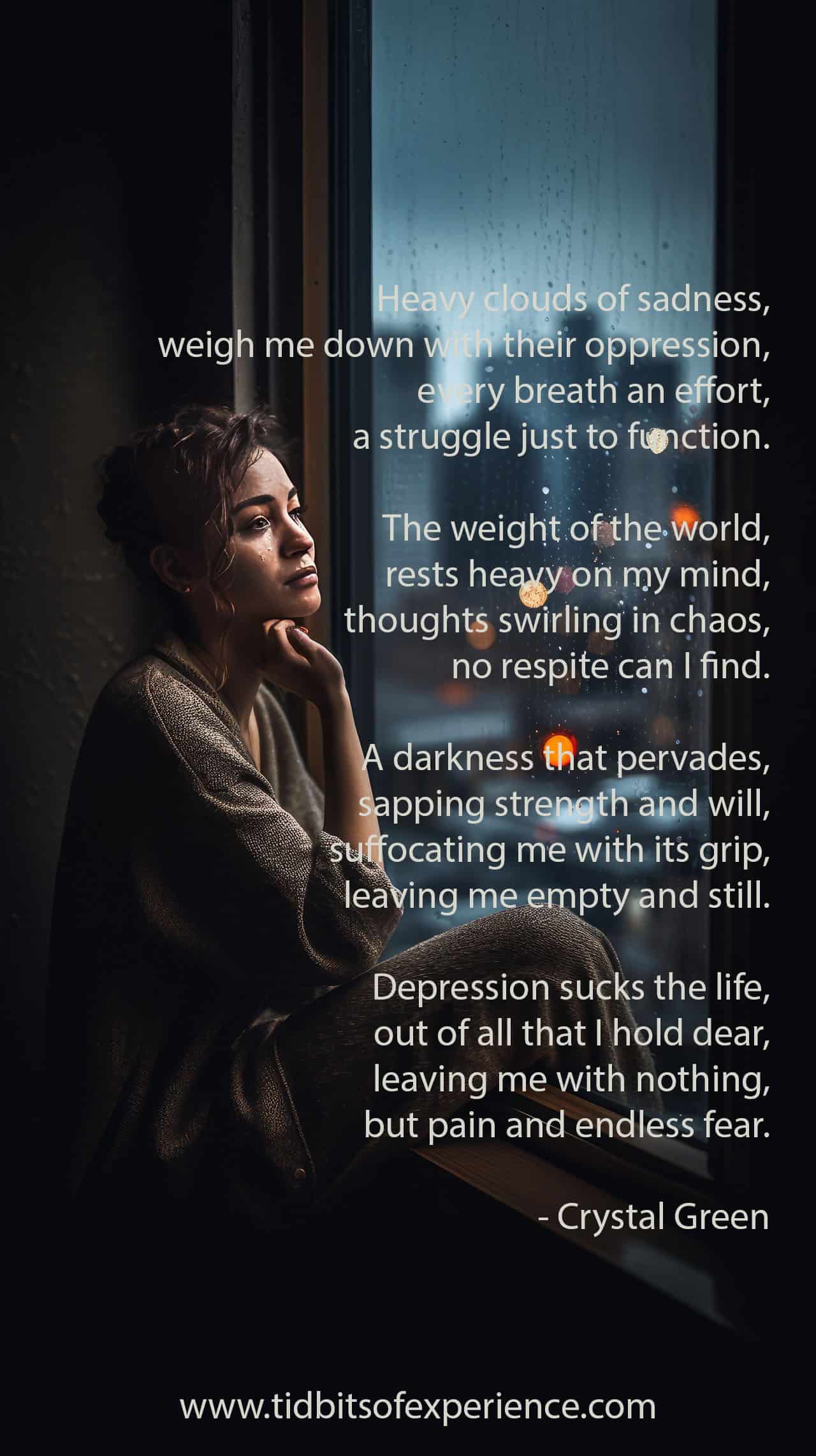 Depression Sucks: 16 Coping Strategies When Life Gets Rough 5 depression sucks poem 2