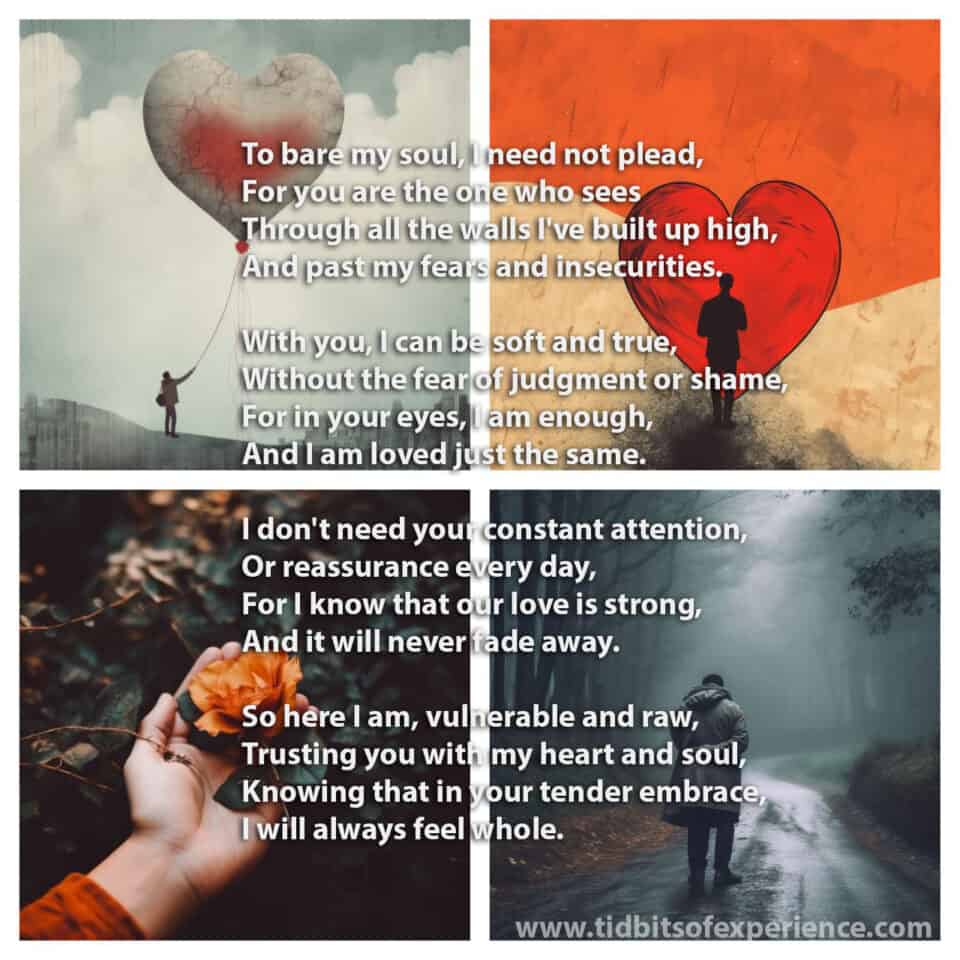 How To Be Vulnerable Without Being Needy: Finding Inner Strength To Succeedy 2 how to be vulnerable collage poem