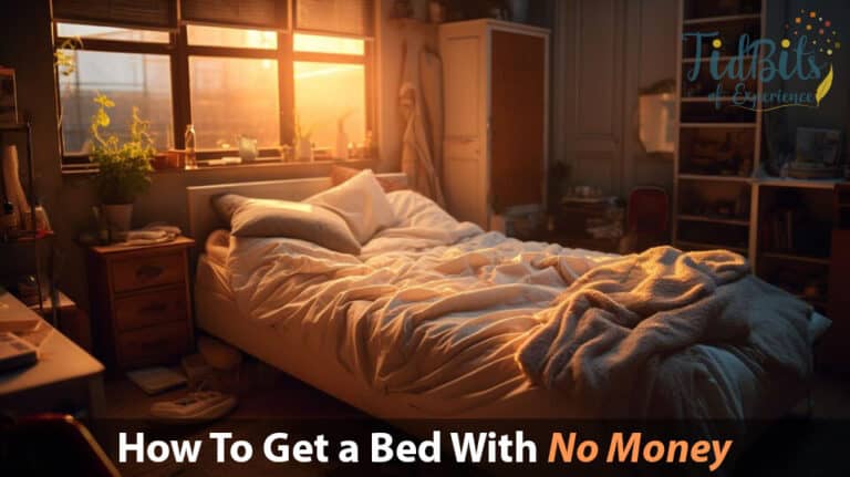 How To Get a Bed With No Money