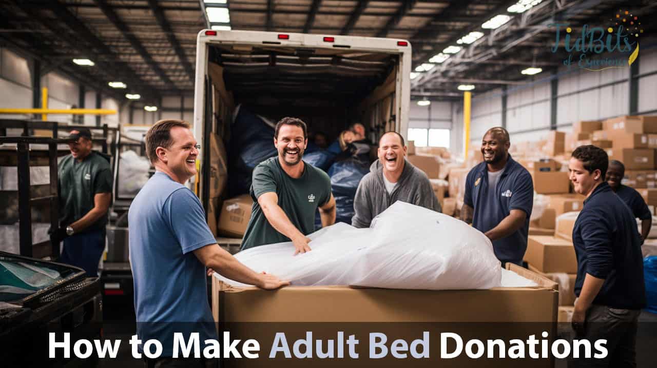 how to make adult bed donations