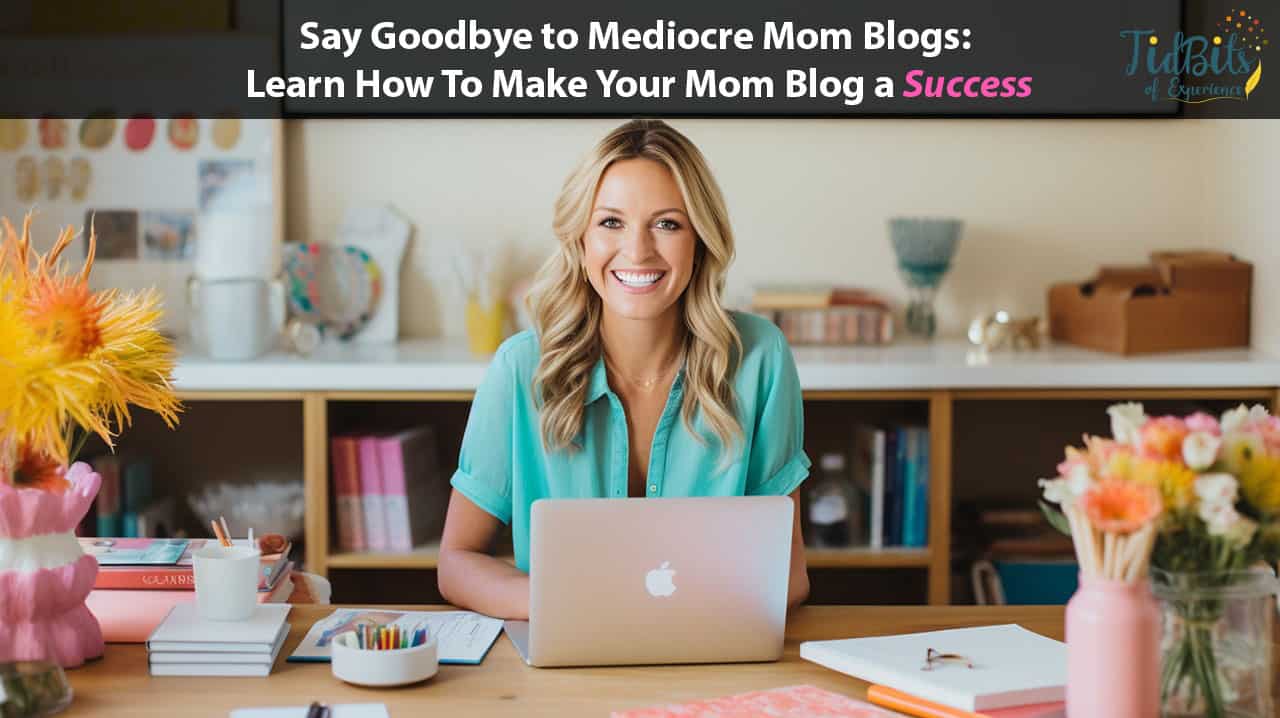 smiling mommy blogger