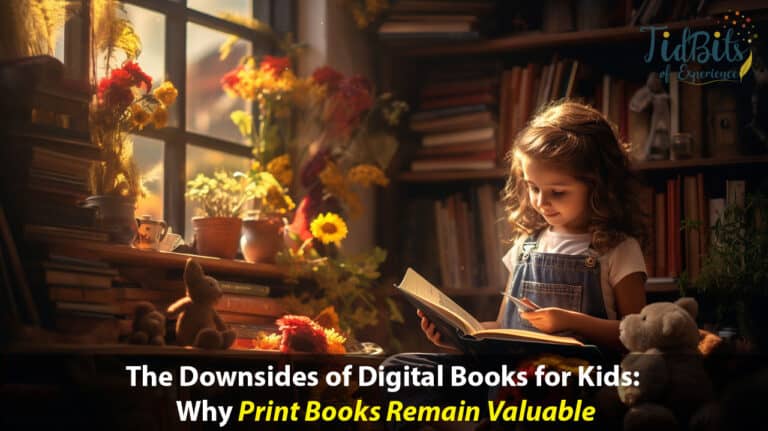 The Disadvantages of E books for Children
