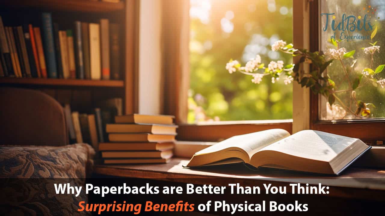 benefits of reading paperbacks