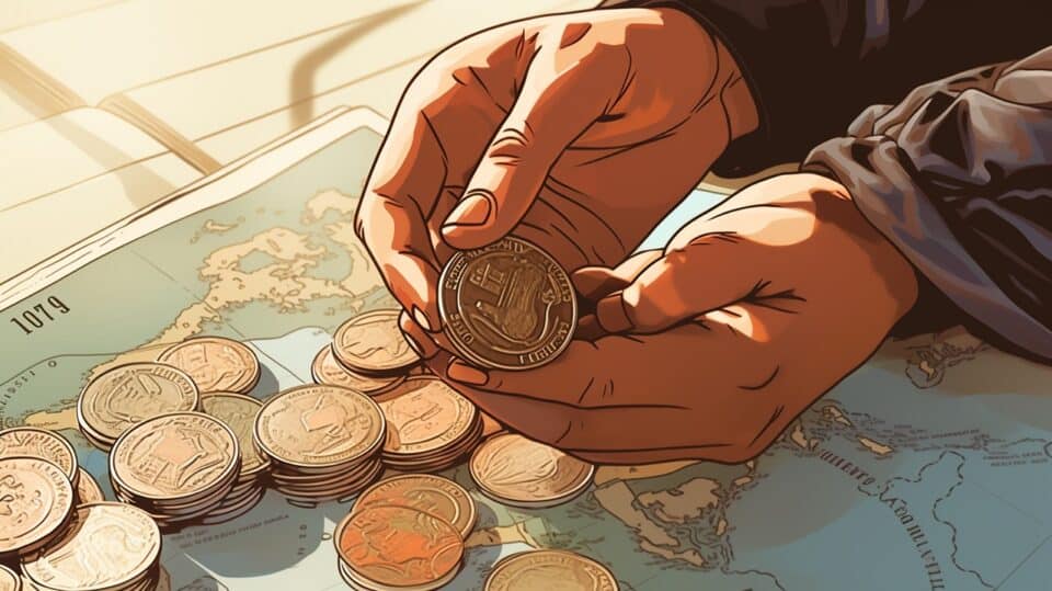 Is Teaching English Abroad Worth It? An Inside Look at the Pros and Cons 3 man counting money from teaching abroad