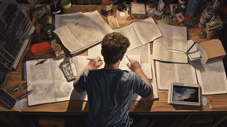 How to Get College Credits While in High School: 5 Effective Methods to Earn Credit Early 5 Student Works Hard To Plan Future