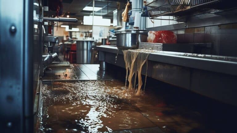 gross kitchen drain 1