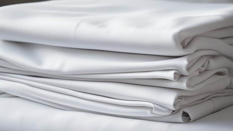 Flat Sheet vs Fitted Sheet: Understanding the Key Differences 4 stack of sheets