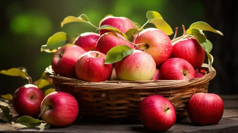 Basket Of Sweet Sixteen Apples