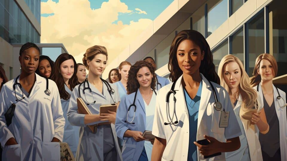 How to Start a Career as a Nurse 2 nurse working in a hospital 2