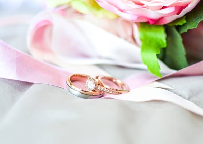Moissanite ring