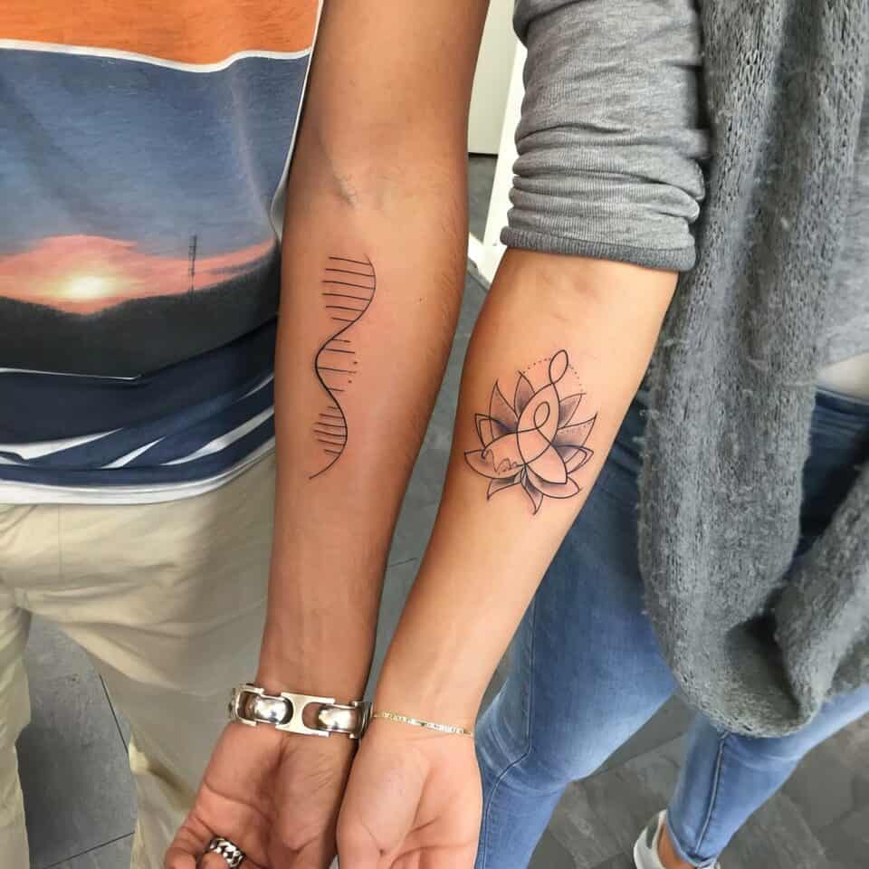 50 Matching Couple Tattoo Ideas That Aren't Cheesy | Glamour