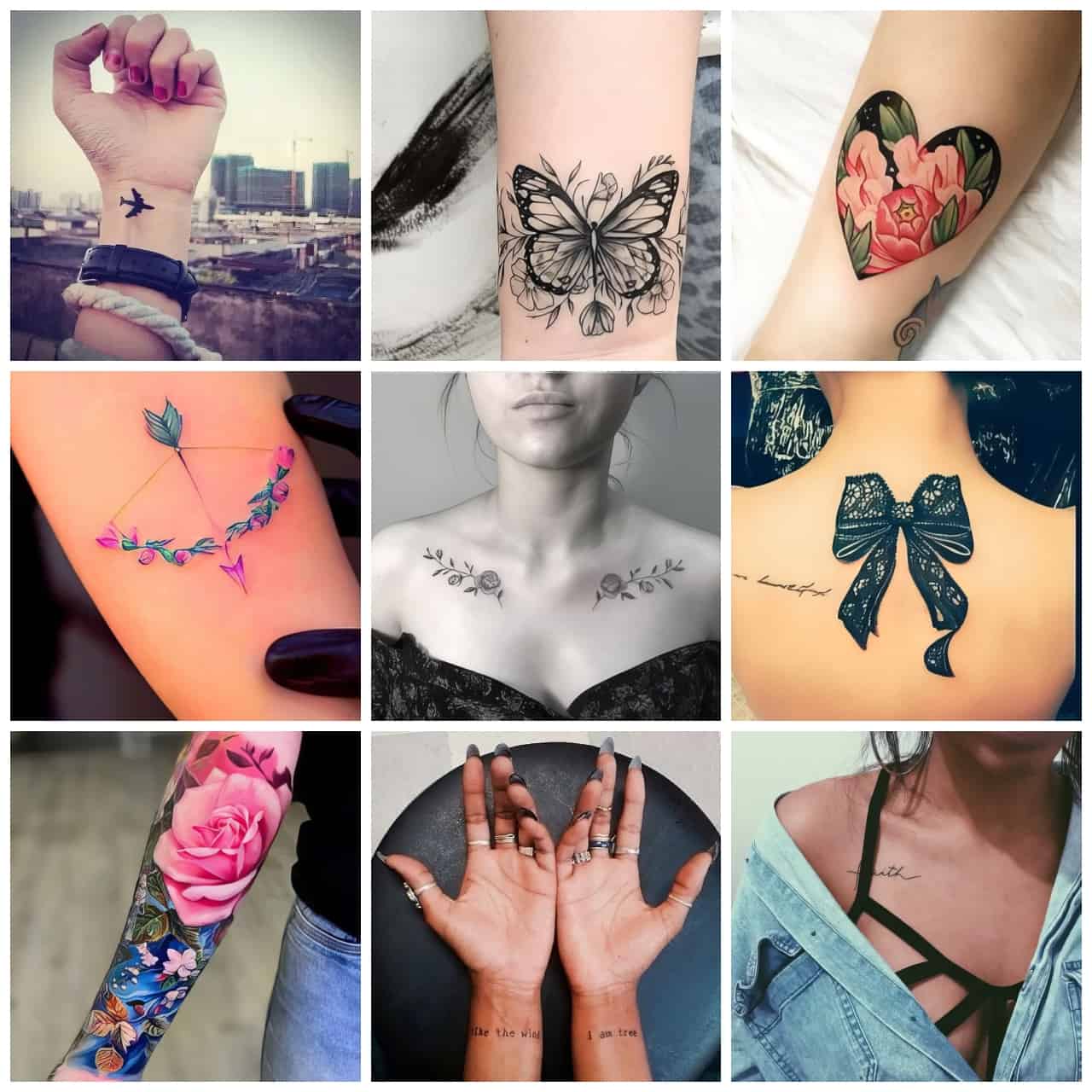 Feminine Tattoo Ideas for Women