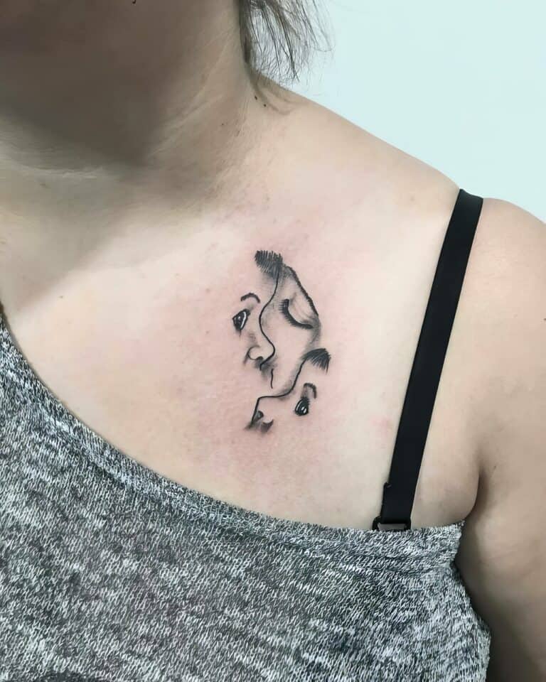 So I got a little tattoo — Yoga Mama Bear