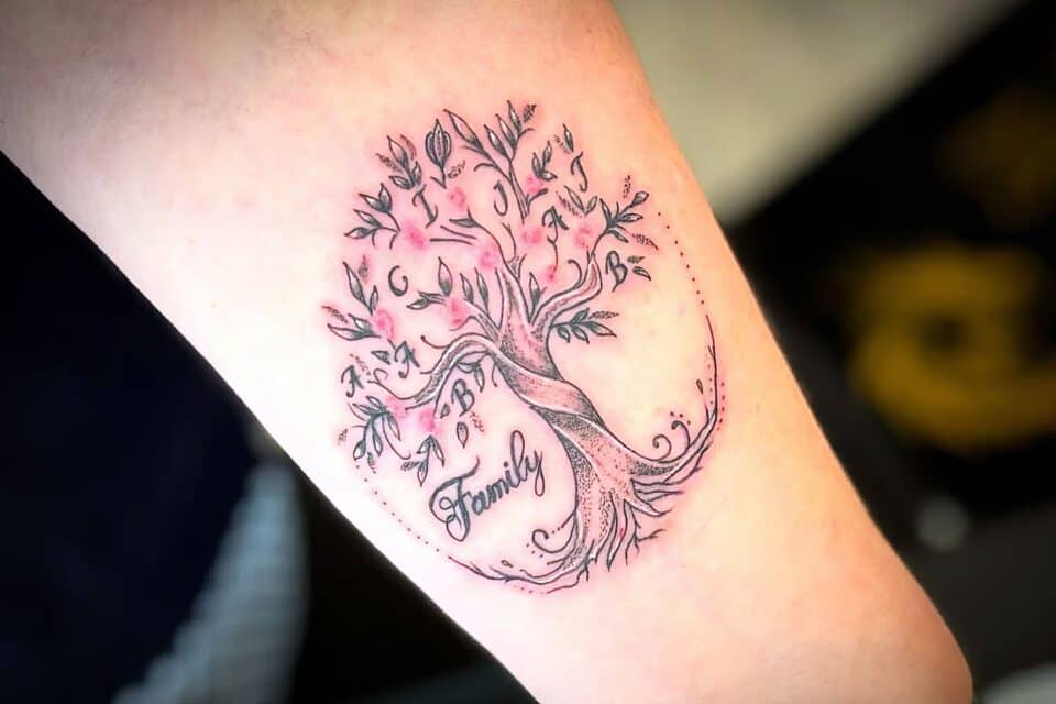 Family Tree Tattoo Ideas: 100+ Designs to Honor Your Roots 119 Family Tree Tattoo Ideas New 12