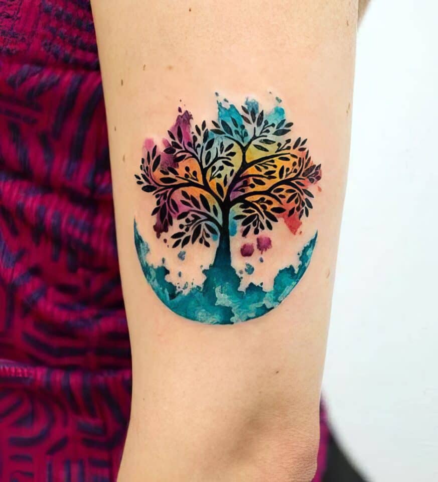 Family Tree Tattoo Ideas: 100+ Designs to Honor Your Roots 125 Family Tree Tattoo Ideas New 18
