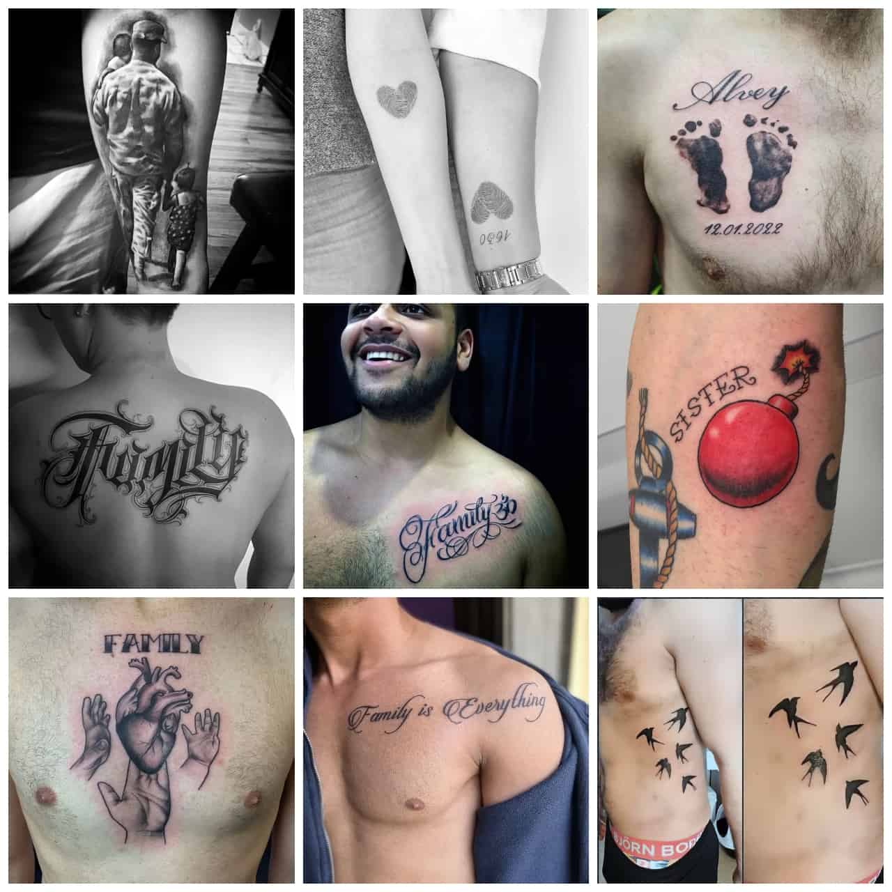 family tattoos for men