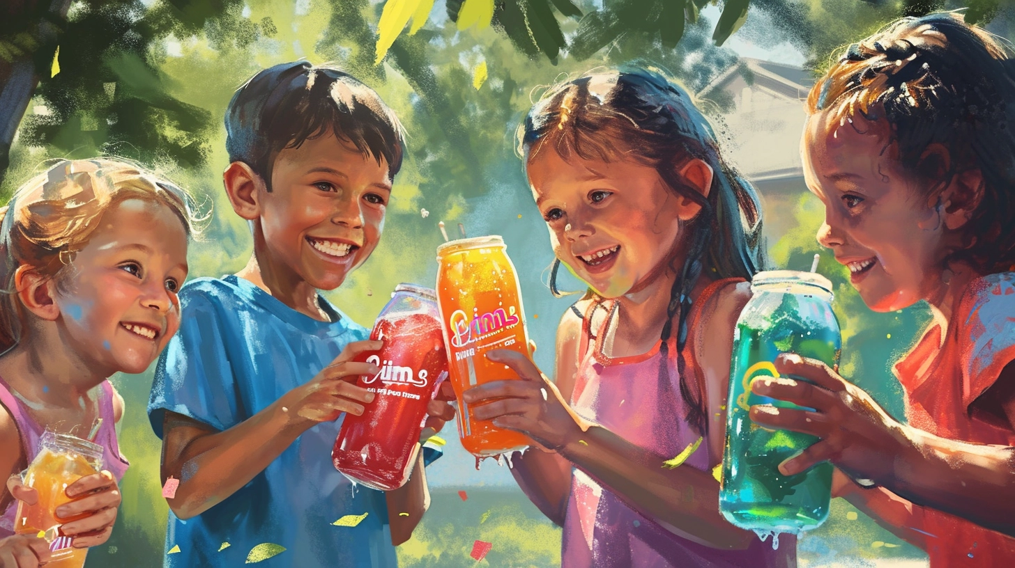 kids drinking prime energy drinks