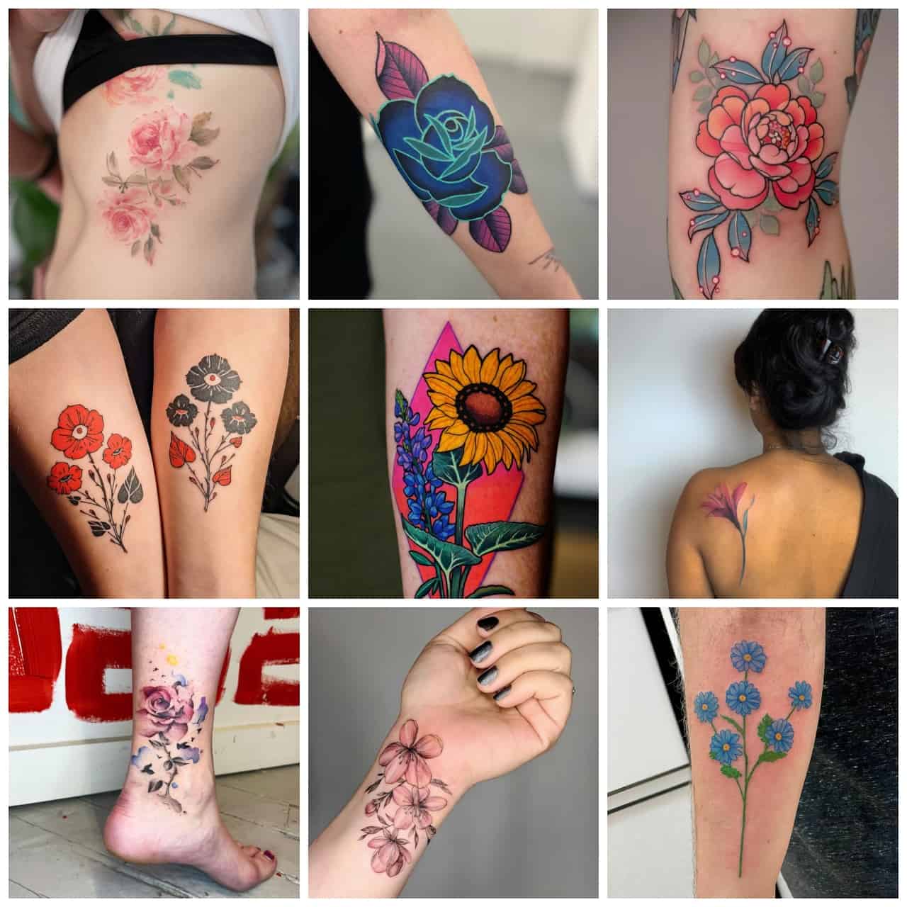 Floral Tattoo Designs 156