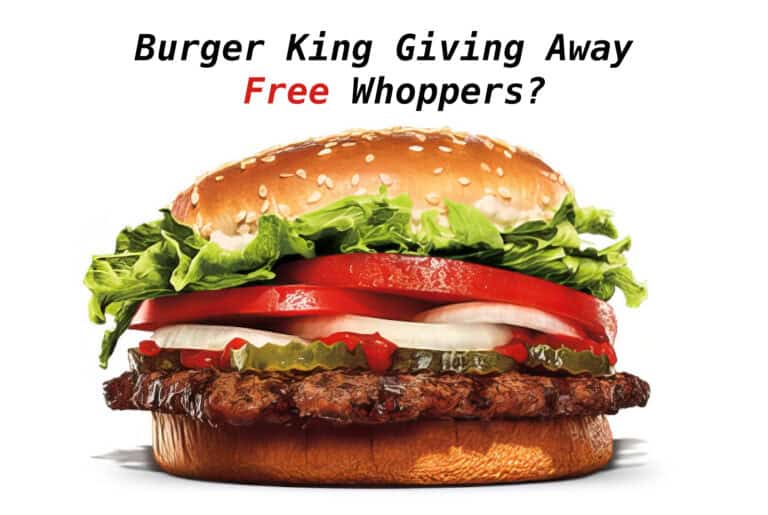 Burger King Giving Away Free Whoppers: 3 Things You Need To Know Now Burger King Giving Away Free Whoppers: 3 Things You Need To Know Now