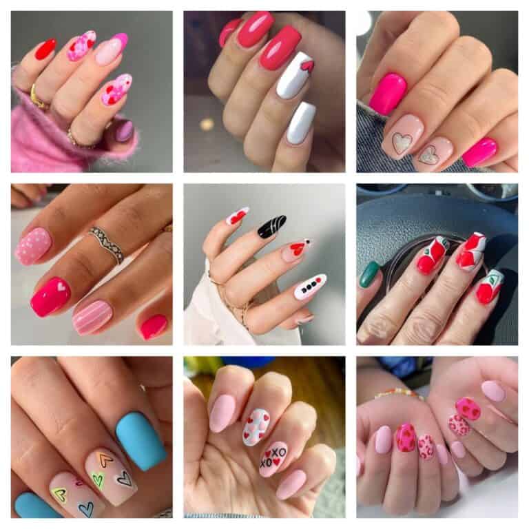 Valentines Day Nails