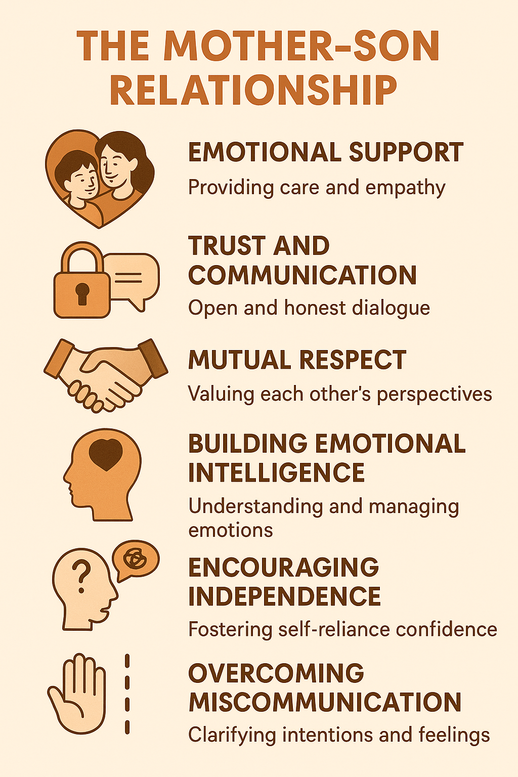 7 Crucial Ways a Mother and Son Relationship Shapes His Life 2 Mother and Son Relationship Chart