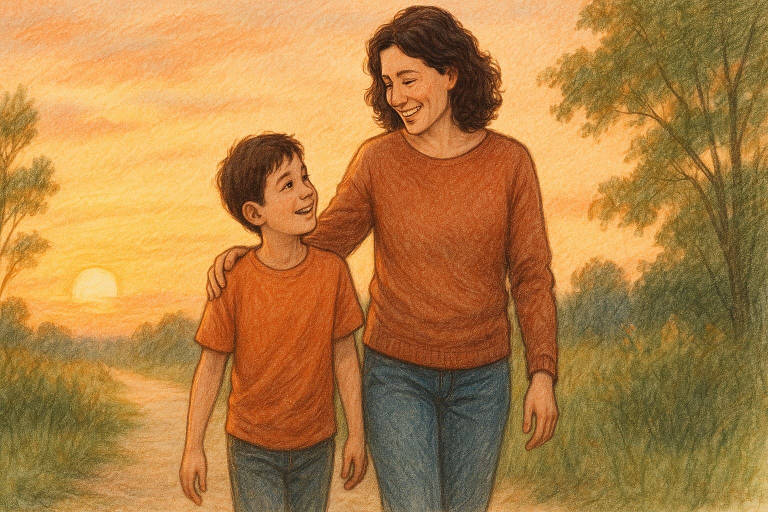 Mother and Son Relationship