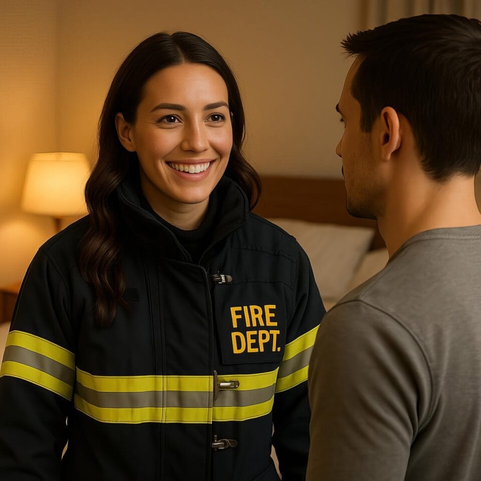 14 Sex Roleplay Ideas to Spark Bedroom Fun and Intimacy 5 The firefighter and the survivor