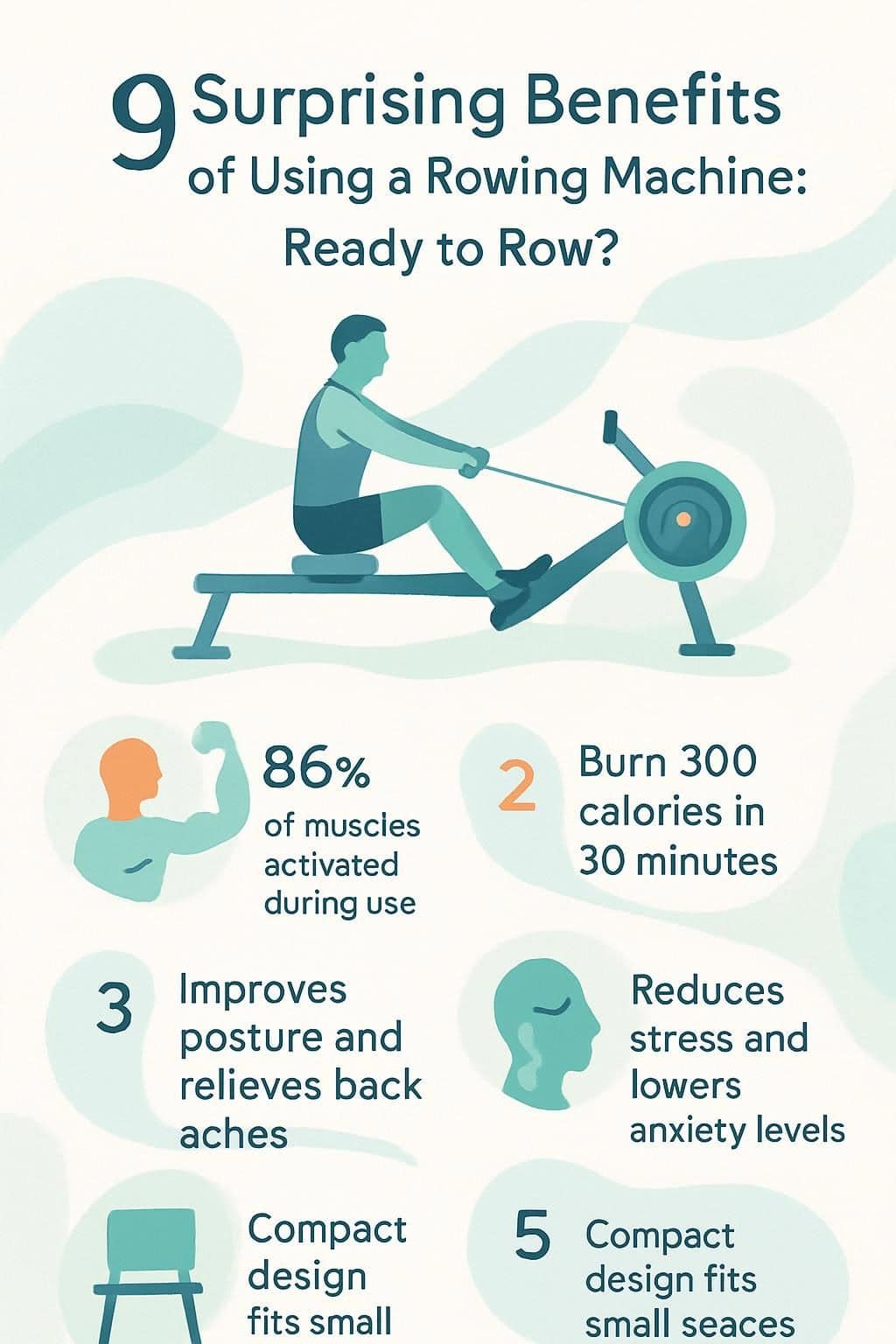 9 Surprising Benefits of Using a Rowing Machine: Ready to Row? 2 infographic 9 surprising benefits of using a rowing machine ready to row 257442