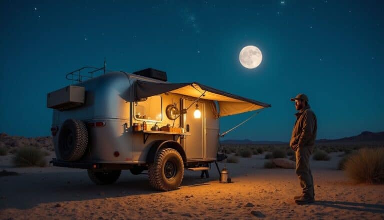 vacationing with an off road trailer 381823631