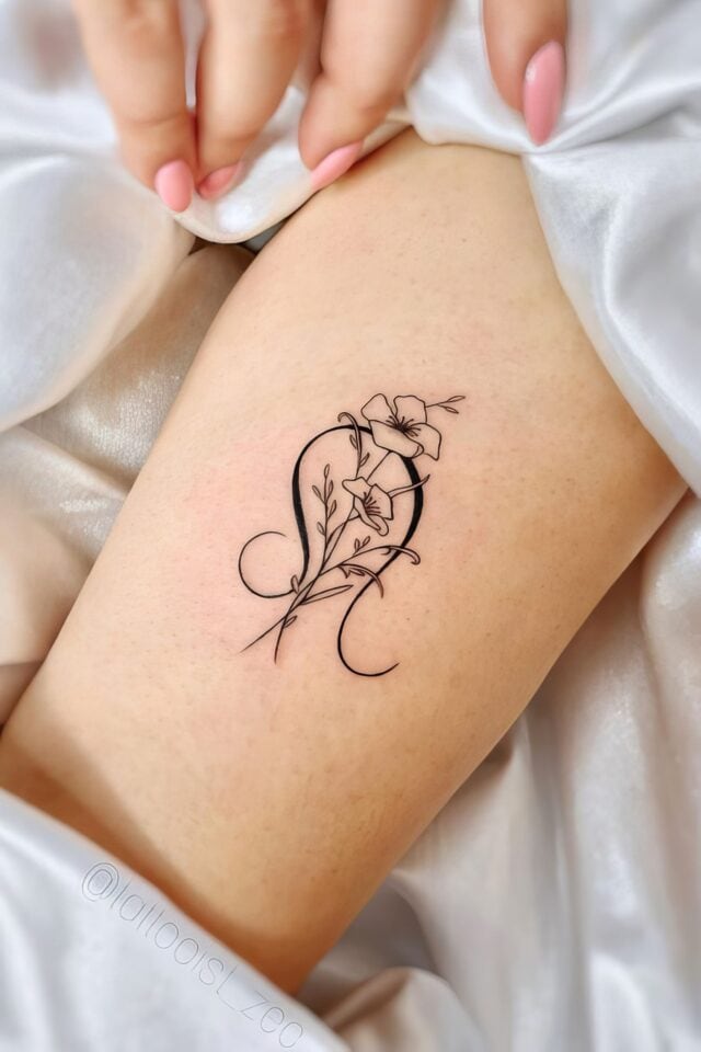 Feminine Energy Tattoo Symbols: Which to Get in 2025? 2 Feminine Energy Tattoo Symbols 1