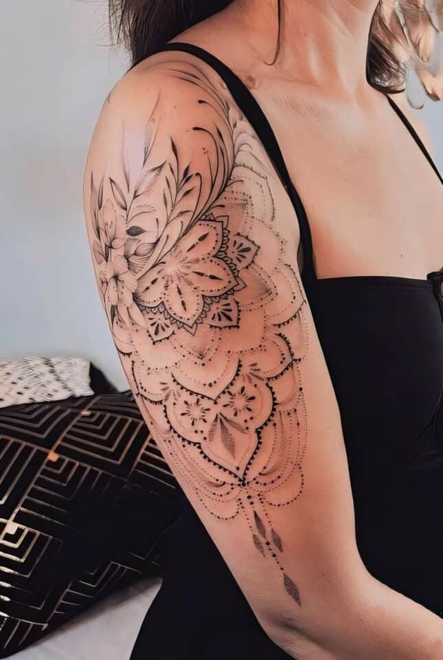 Feminine Energy Tattoo Symbols: Which to Get in 2025? 5 Feminine Energy Tattoo Symbols 4