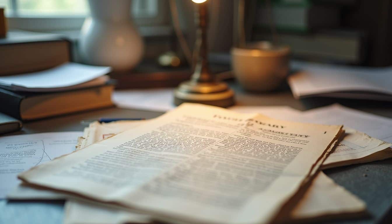 A power of attorney document rests on a cluttered desk, reflecting the realities of managing aging parents' legal affairs. A power of attorney document rests on a cluttered desk, reflecting the realities of managing aging parents' legal affairs.
