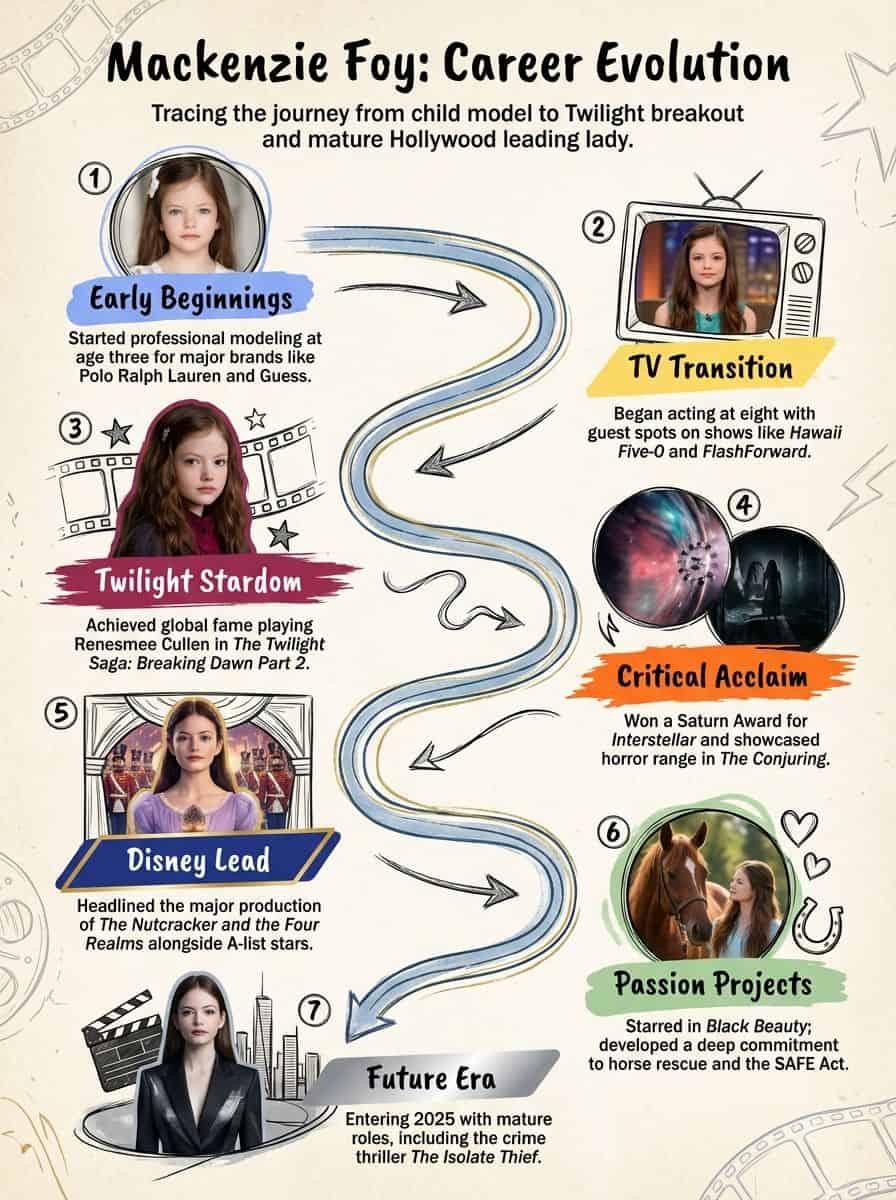 Mackenzie Foy: From Child Model To Twilight Star And Beyond