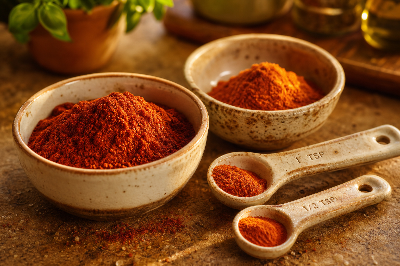 How to Make Every HelloFresh Spice Blend at Home (Reddit Edition) 2 All American spice blend ingredients measured in teaspoons for precision