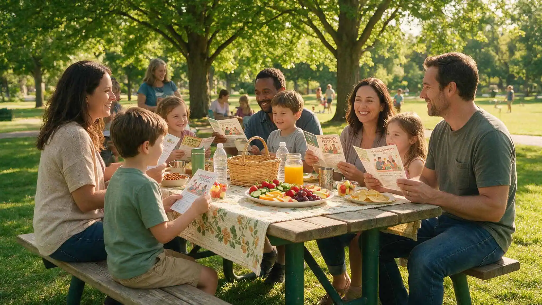 Homeschool Potpourri Near Me: Mix Co-ops, Tutoring & Field Trips 3 Homeschool parents and children at a Florida support group park day meeting