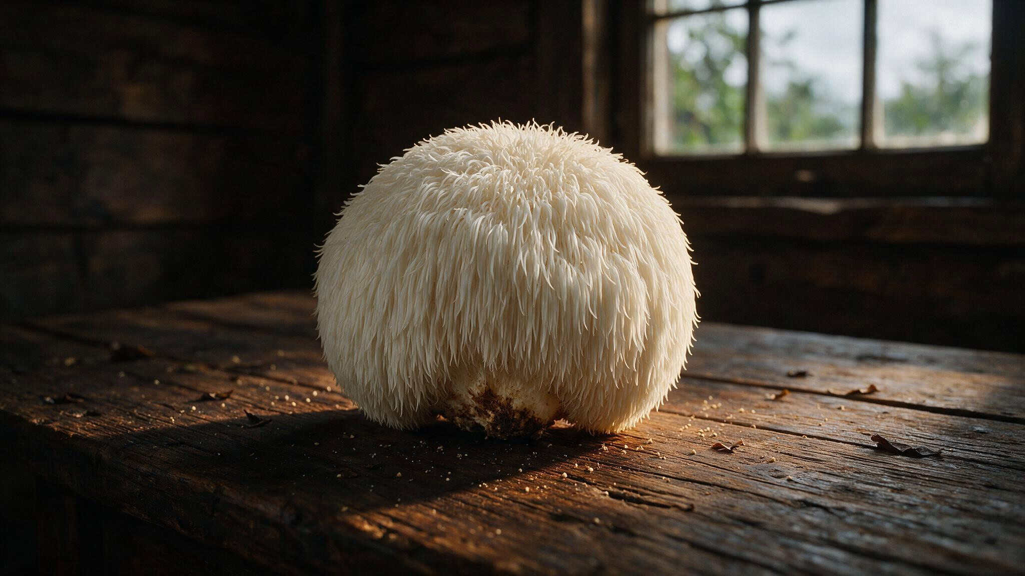 IQ Bars Review: Why the Brain-Boosting Claims Don't Match the Ingredients 5 Lion's Mane mushroom with white spines, a key brain ingredient in IQ Bars.